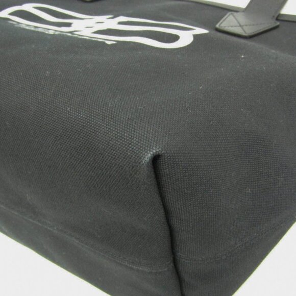 BALENCIAGA Black Leather Tote Bag - Picture 6 of 13